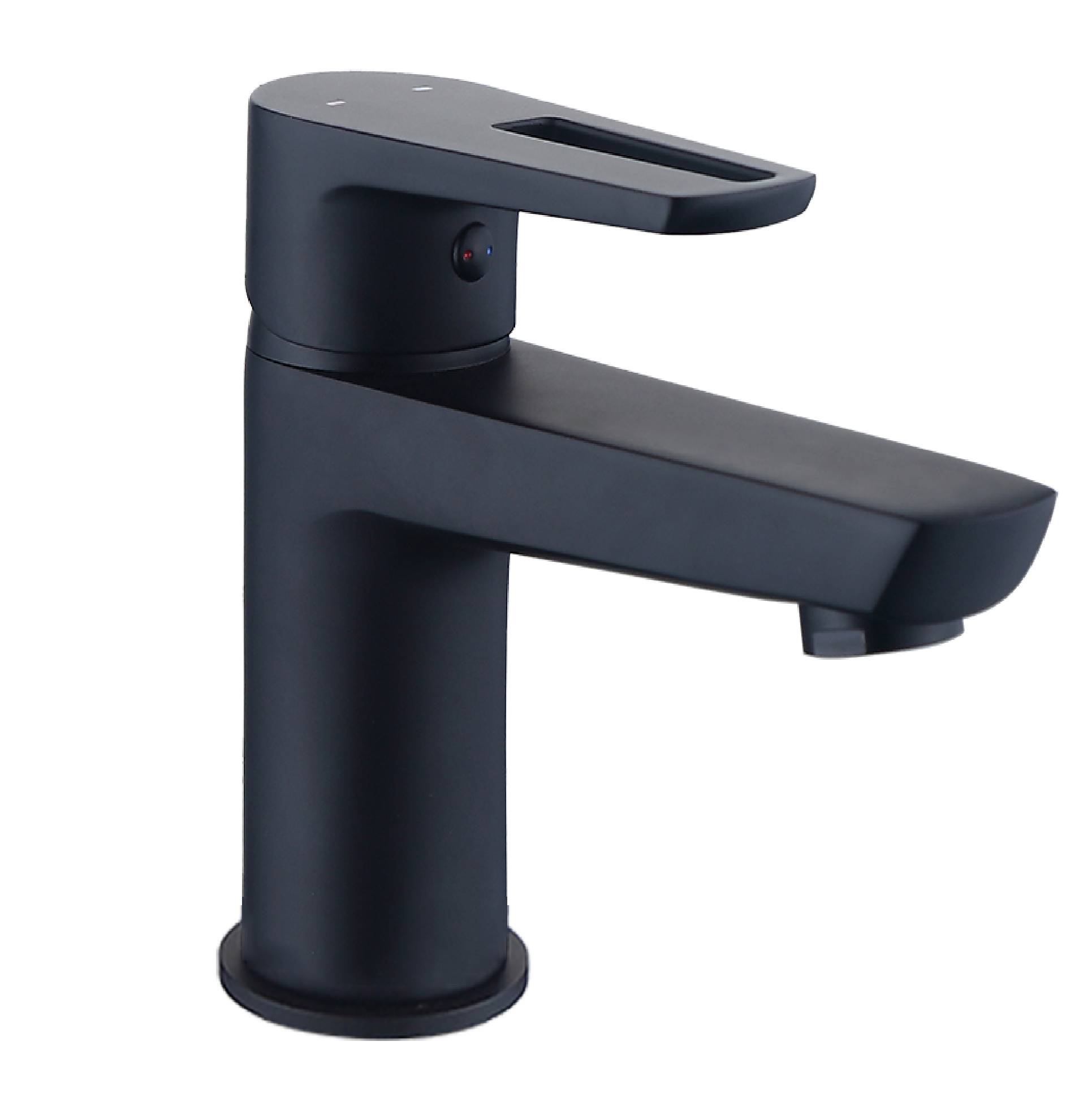 Rubine Basin MIXER Tap Hot & Cold STYLO 9121 MATT BLACK